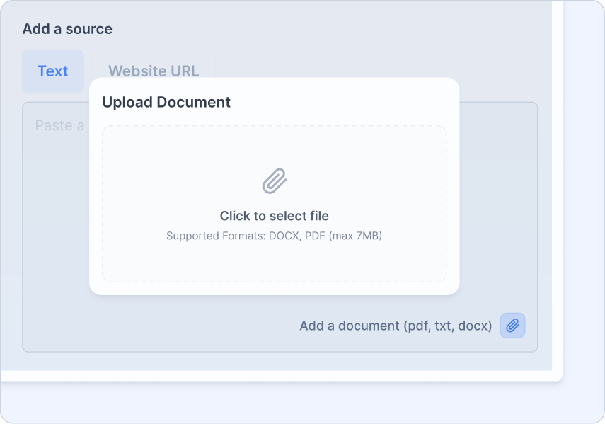 Step 2: Upload Your Source