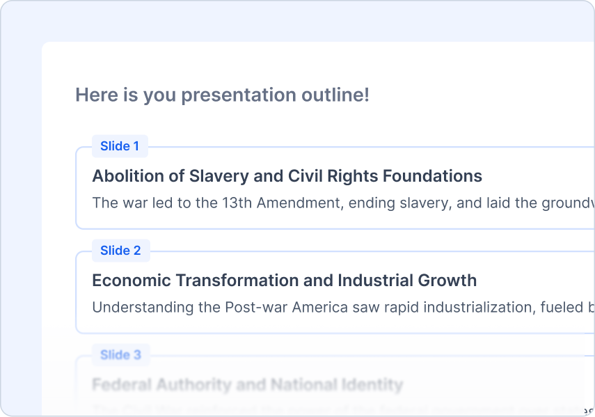 Step 4: Review the Outline