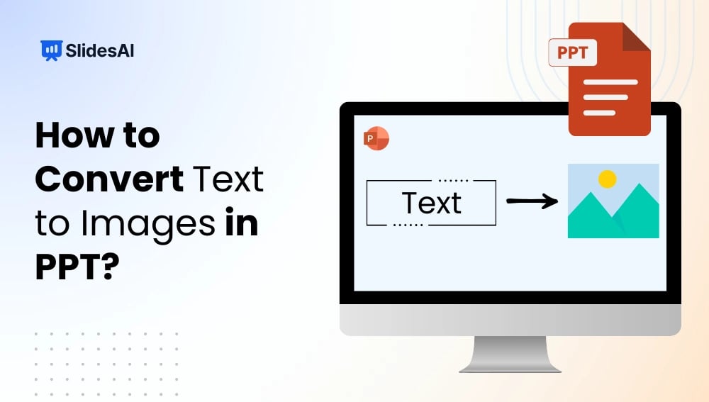 How to Convert Text to Images in PPT?