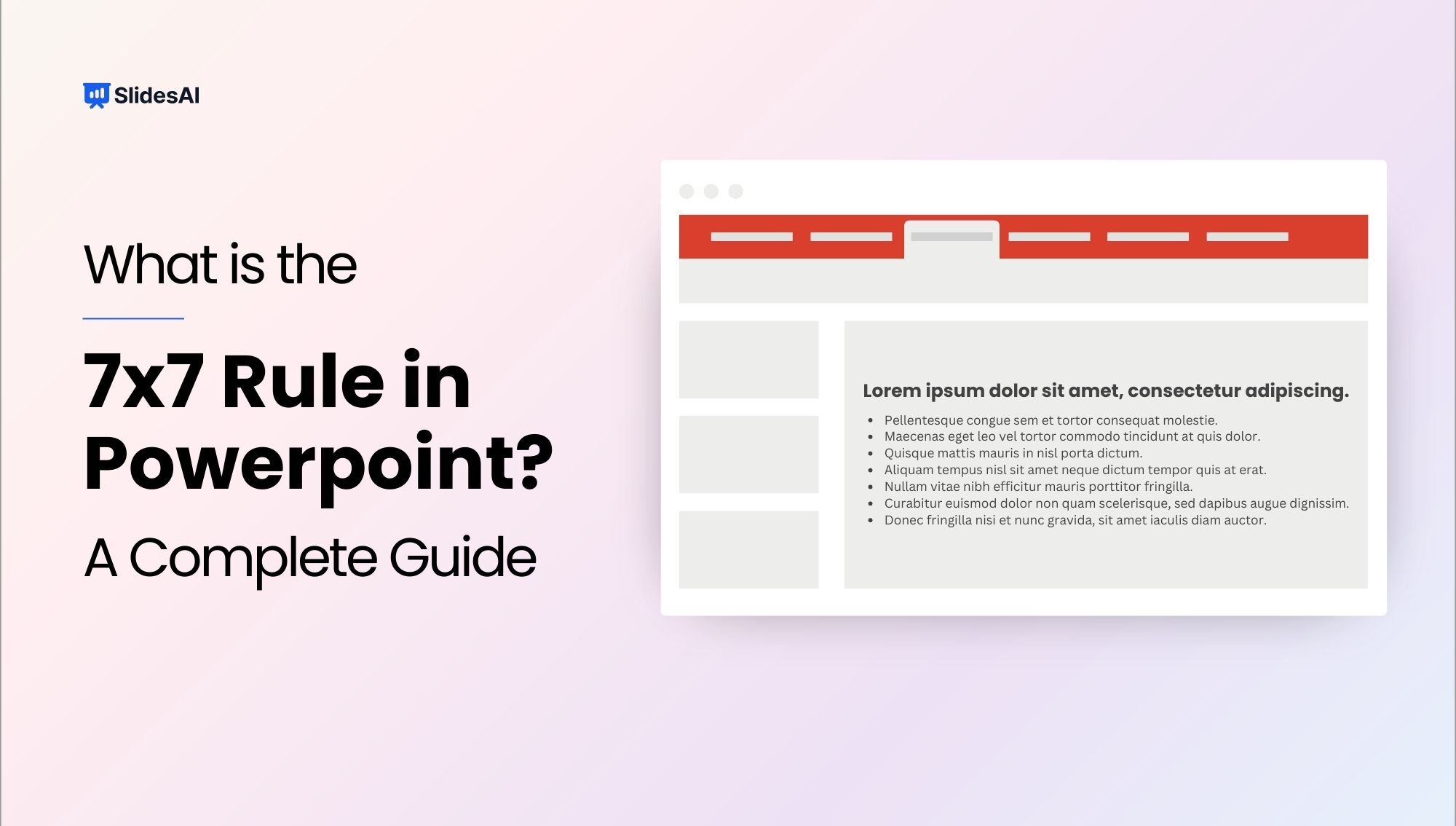 7×7 Rule in PPT: What It Is, How to Use It & Why It Works