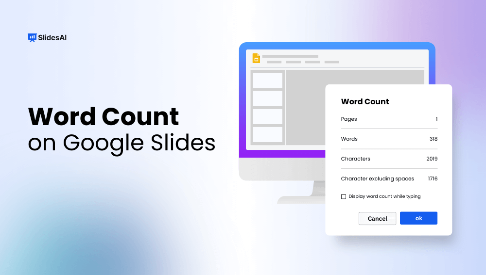 How to Check Word Count on Google Slides?