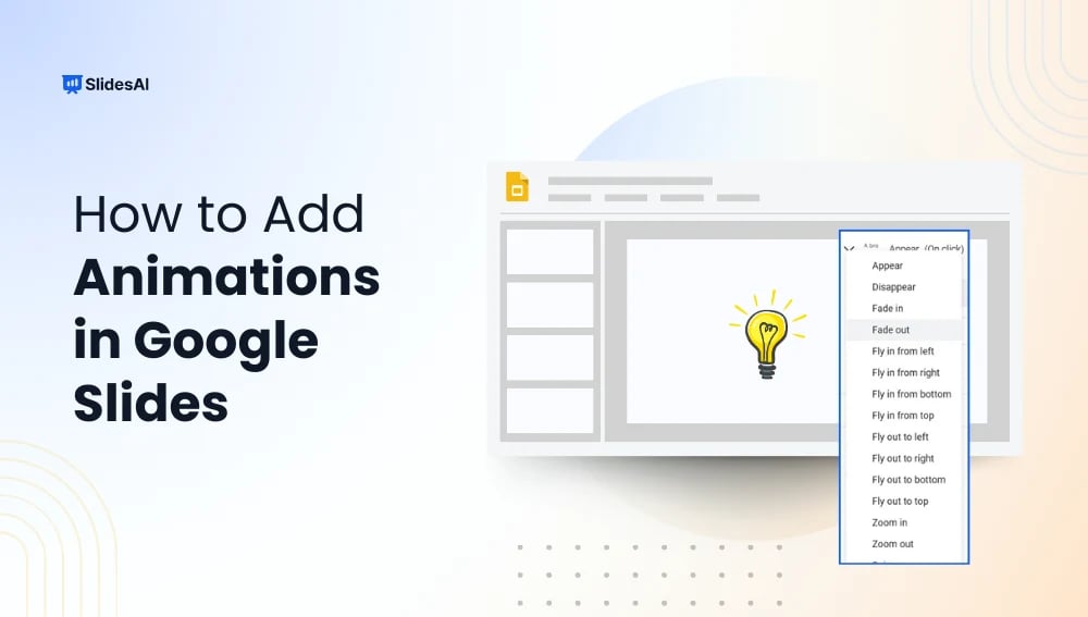 How to Add Google Slides Animations?