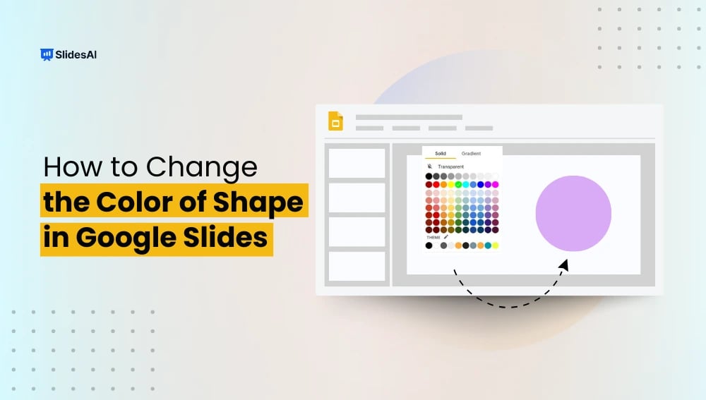 How to Change Shape Color in Google Slides?