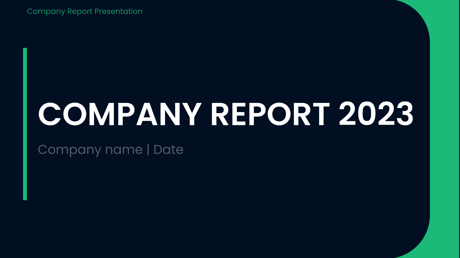 Company Report Presentation