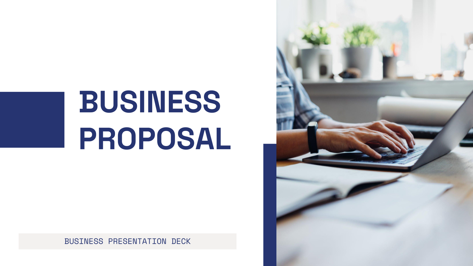 Business Proposal Pitch Deck Template