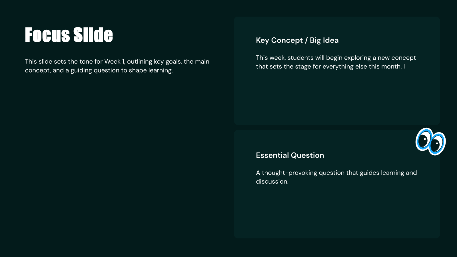 Monthly Lesson Plan template