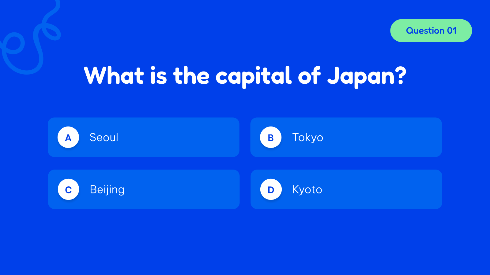 Quiz template