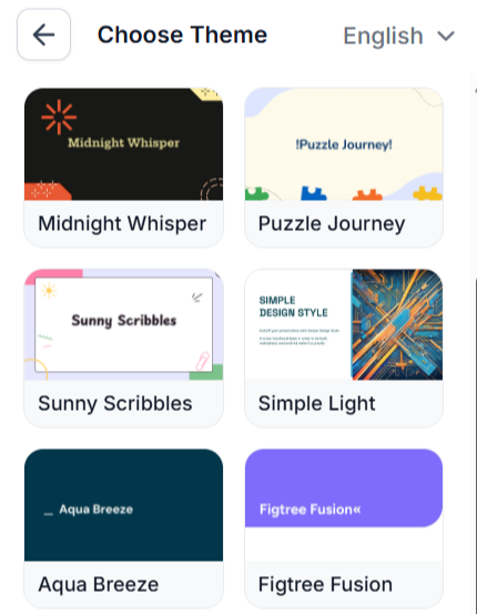 Theme editing example