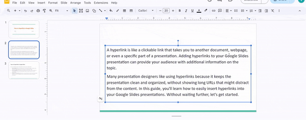 How to Hyperlink in Google Slides? 4 Simple Methods