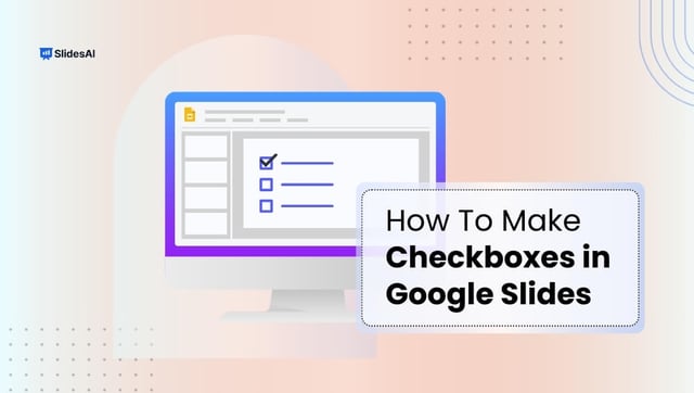 How To Insert Checkbox in Google Slides?