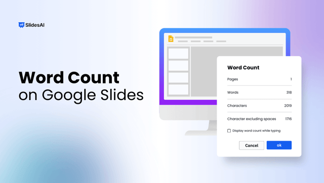 How to Check Word Count on Google Slides