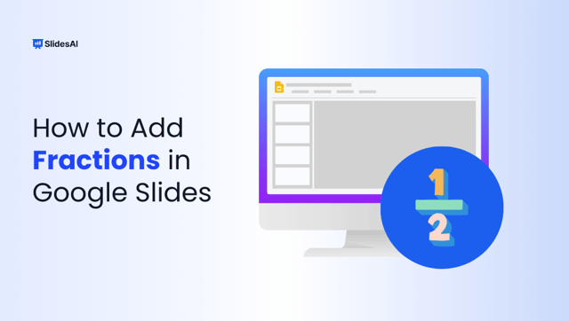 How to Add Fractions in Google Slides?