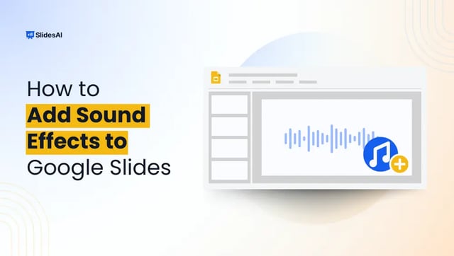 How to Add Sound Effects to Google Slides?