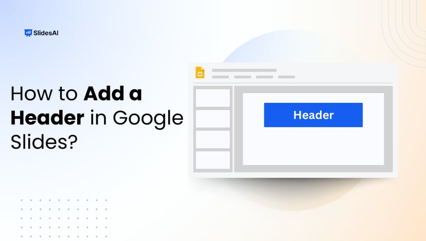 How to Add a Header in Google Slides?