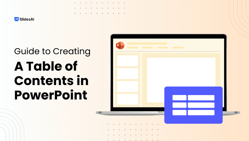 How to Create a Table of Contents for PPT: Step-by-step Guide