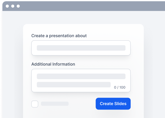 presentation slides generator ai