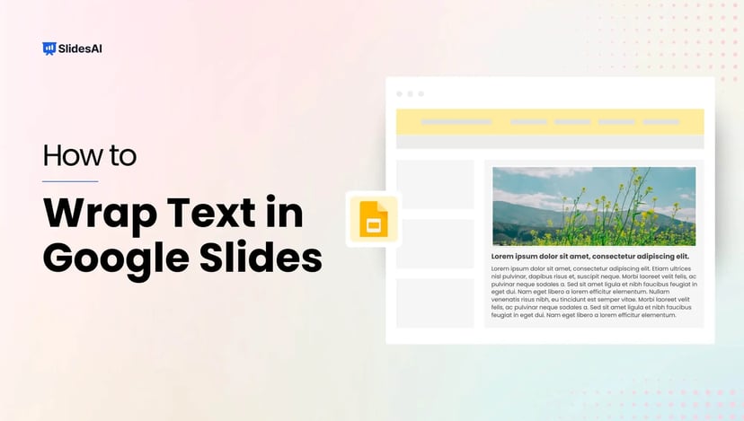 How to Wrap Text in Google Slides?