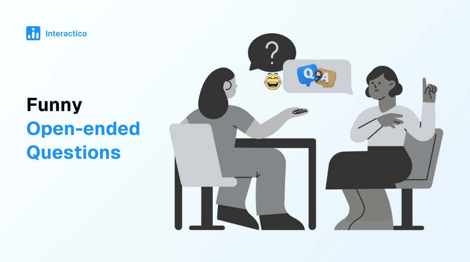 30+ Funny Open-Ended Questions for Work & Team Meetings