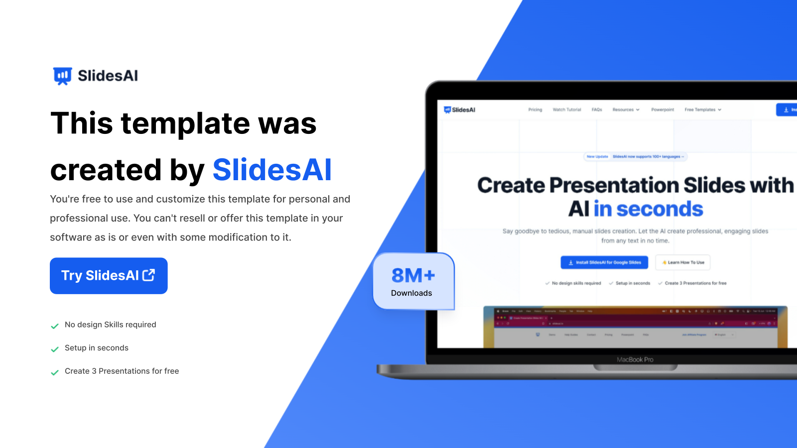 Business Presentation Templates | SlidesAI